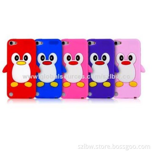 Cartoon Penguin-shaped Silicone Case for iPhone 6